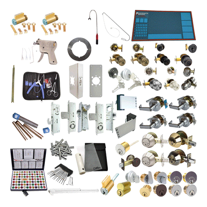 ECS HARDWARE - Residential and Commercial Locksmithing Starter Kit Bundle