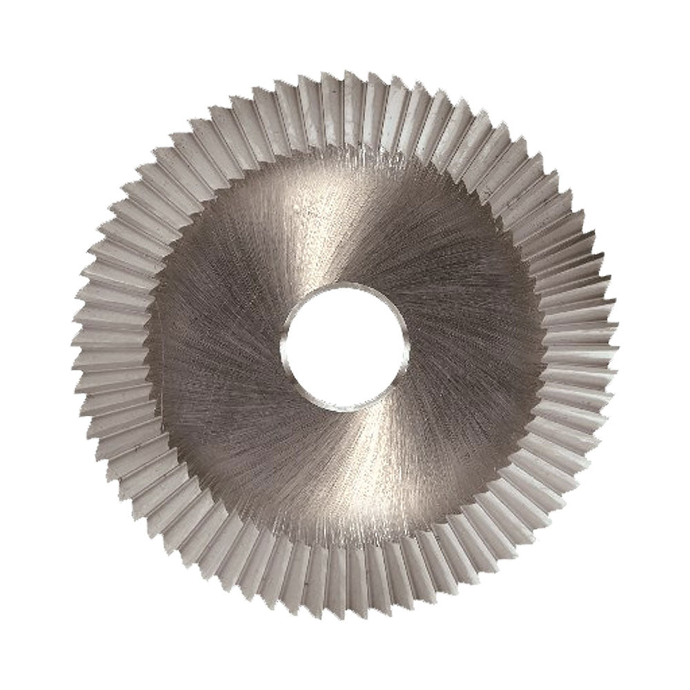 P-2816 - High Grade HSS M35 70mm (40°) Angle Milling Cutter with Yellow Tin Coating