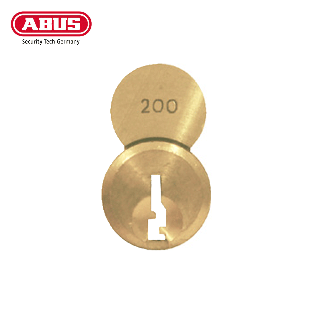 ABUS - 83/45 - 200 - Kwikset Brass Cylinder