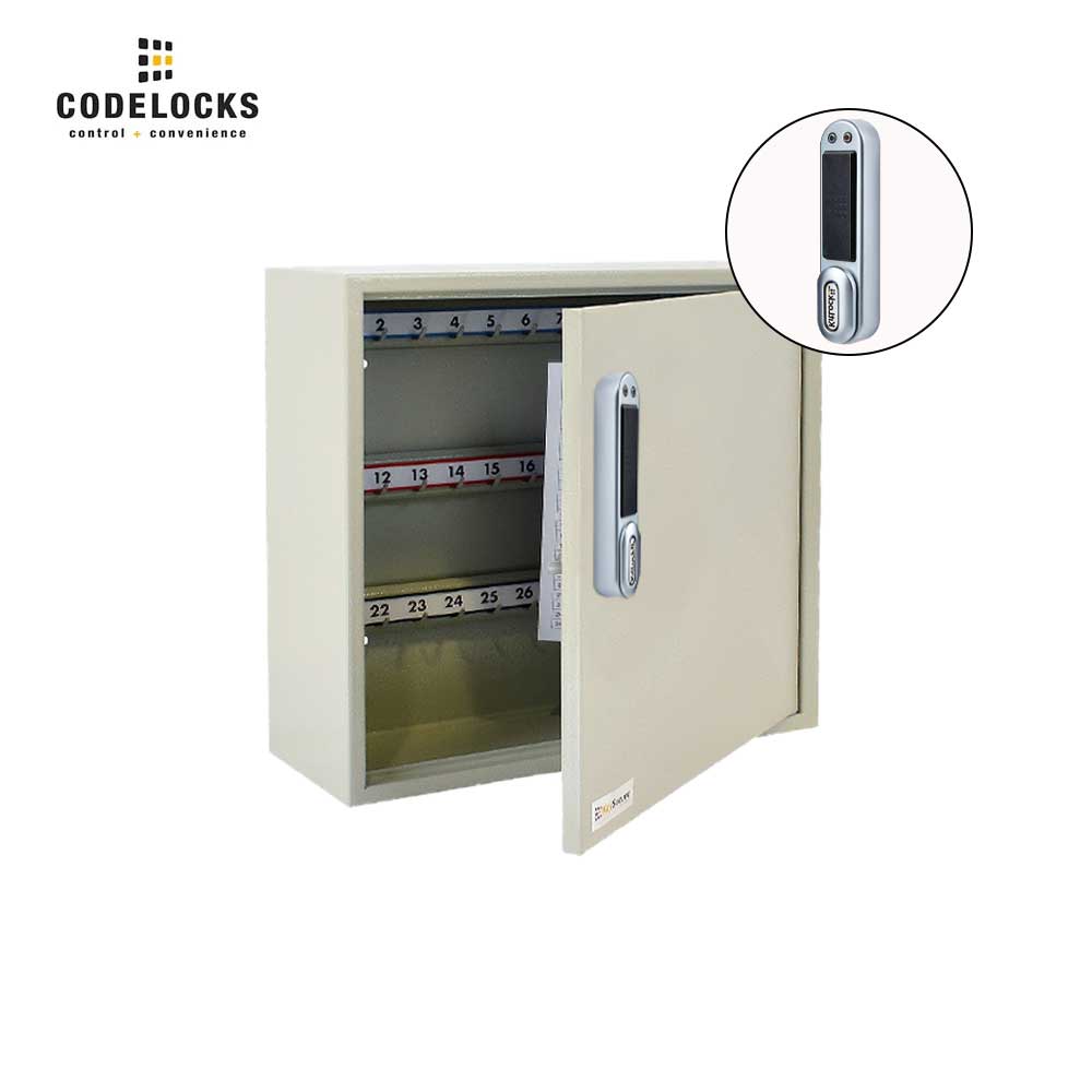 Codelocks 50 Hook Portable Key Cabinet with KL1000 RFID Kitlock