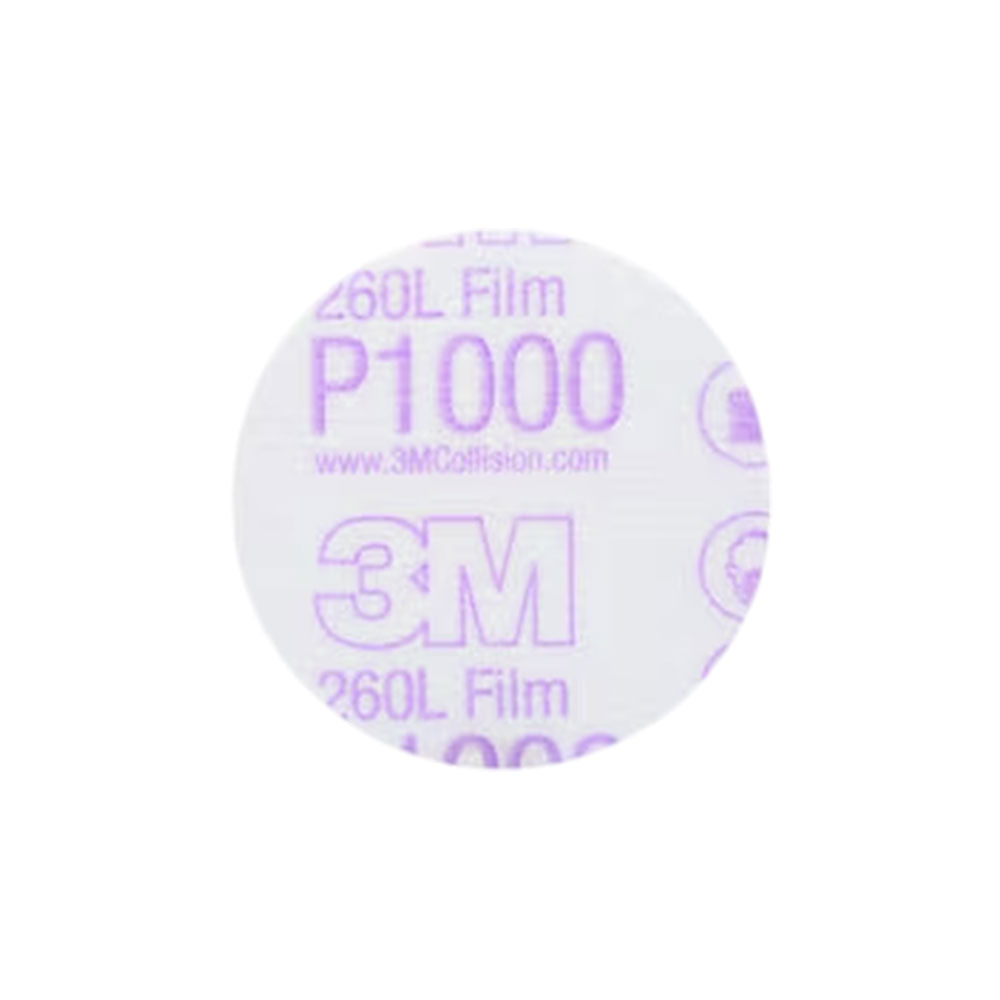 3M - Hookit Finishing Film Abrasive Disc 260L - 50 Discs Per Box