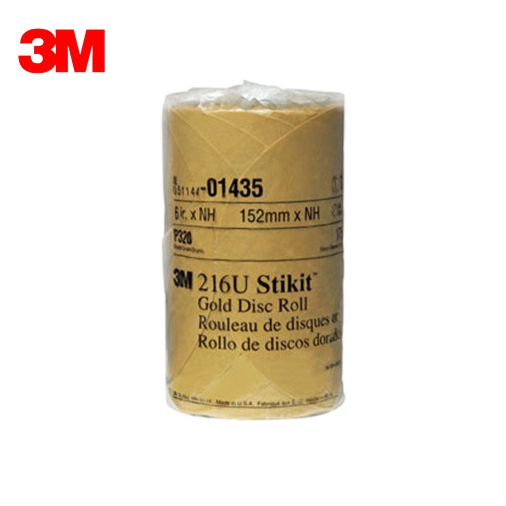 3M - Stikit Gold Sanding Discs Roll - 175 Discs Per Roll