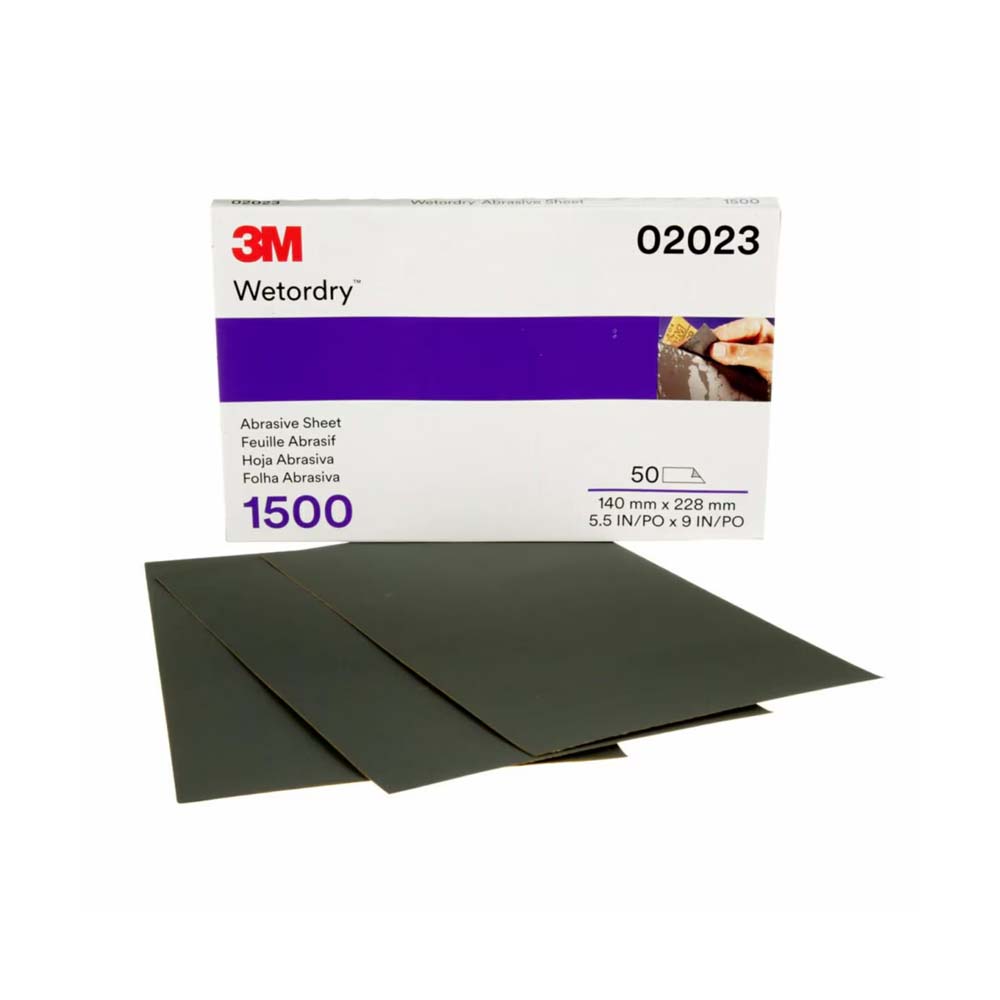 3M - Wetordry Abrasive Sheet 401Q - 50 Sheet Per Box