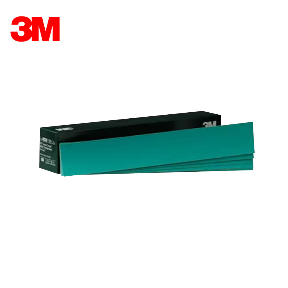 3M - 02230 - Green Corps Stikit Production Sheet - 2-3/4" x 16-1/2" - 80 Grit - 100 Sheet Per Box