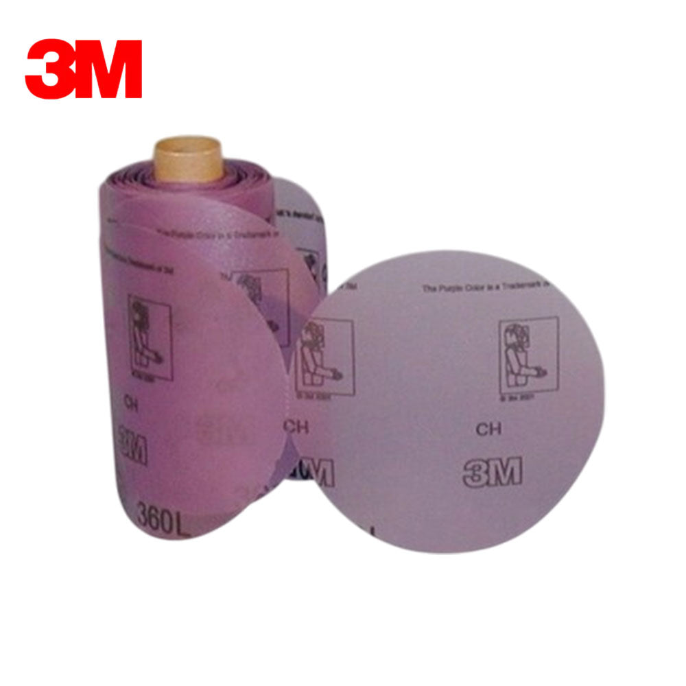 3M - 06222 - Stikit Film Disc Roll 360L - P800 - 5 Inch - 125 Discs Per Roll