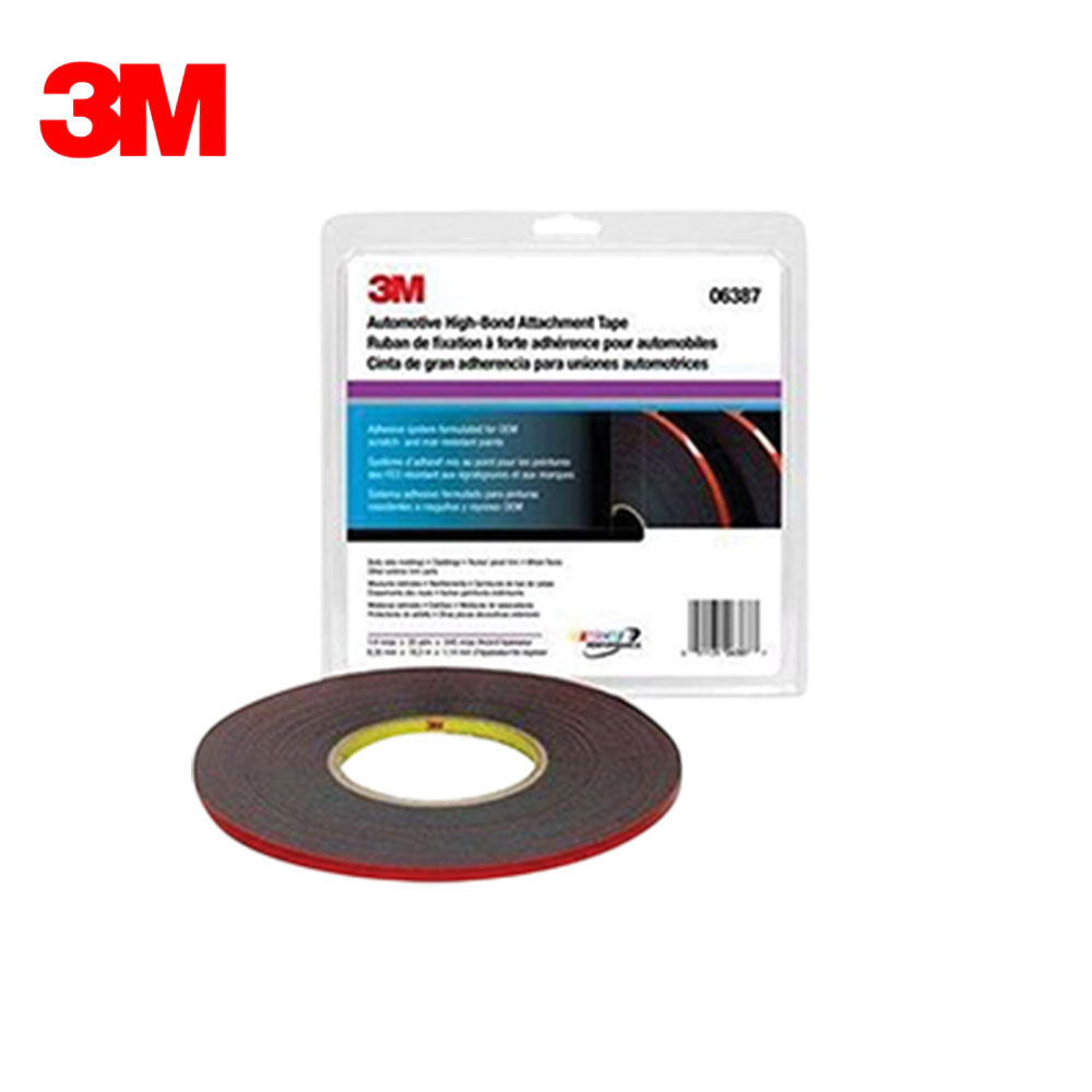 3M - Automotive Acrylic Attchment Tape - 20 yd - Black