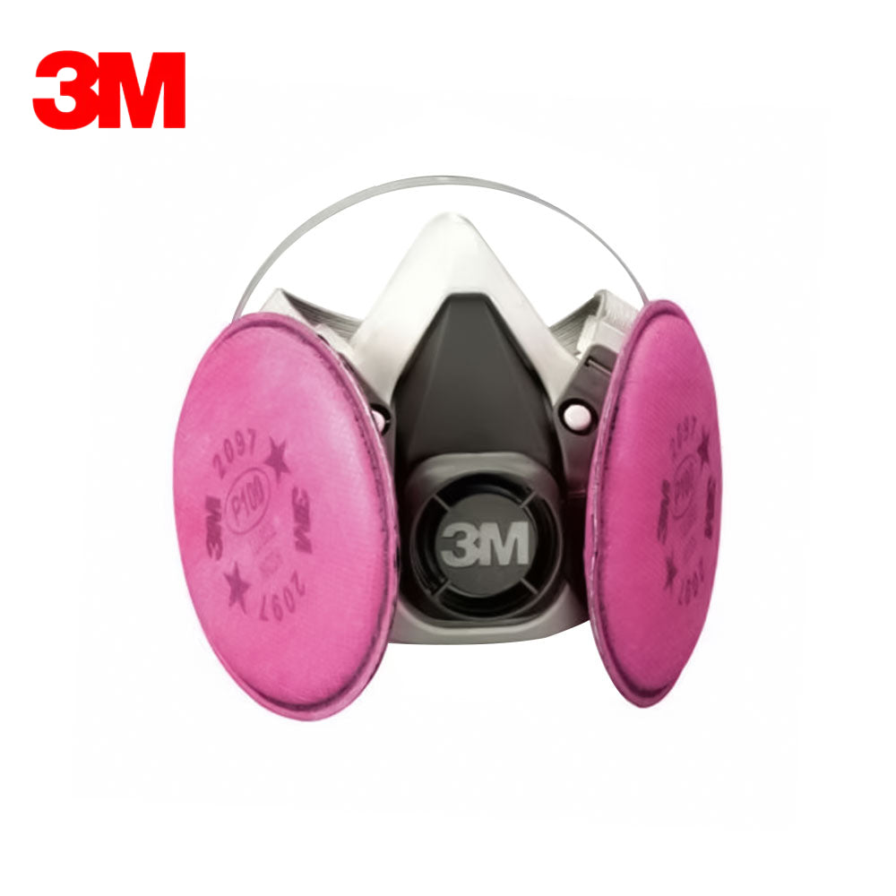 3M - 07183 - Half Facepiece Respirator Large with Filters - P101