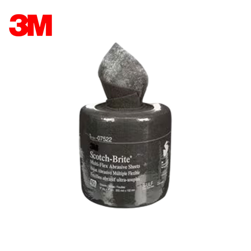3M - 07521 / 07522 - Scotch Brite Multi Flex Sheet Roll - 8 In x 20 Ft