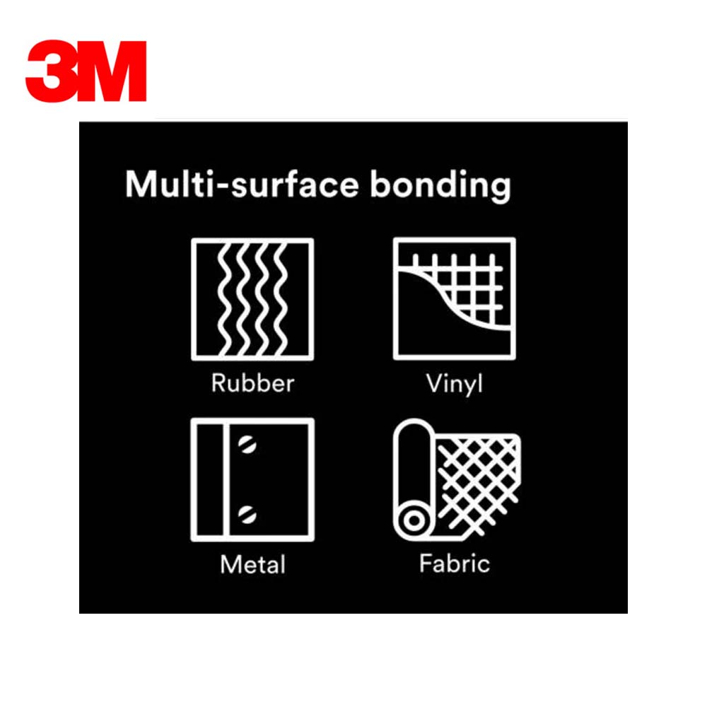 3M - 08008 - Super Weatherstrip and Gasket Adhesive - 5 fl oz - Black