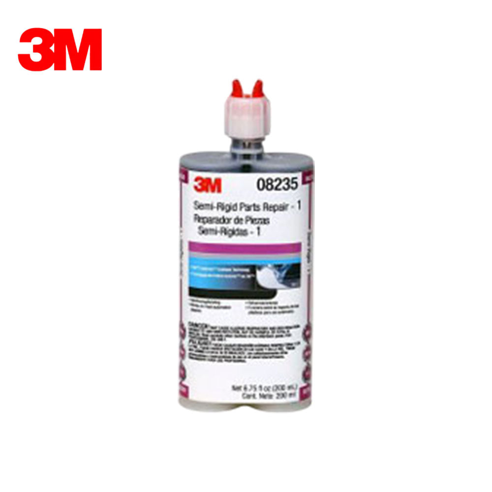 3M - 08235 - Semi-Rigid Parts Repair-1 - 200 ml Cartridge - Black