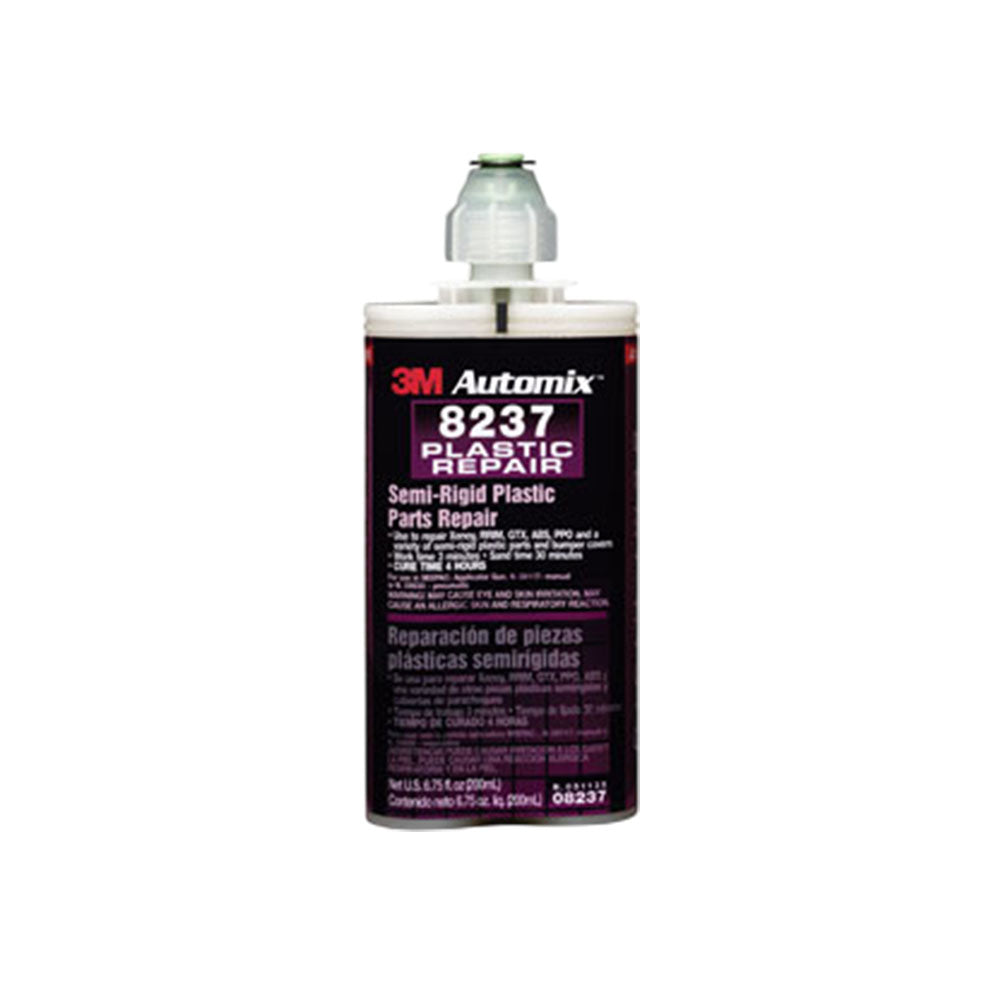 3M - 08237 - Semi-Rigid Parts Repair-3 - 200 ml Cartridge - Black