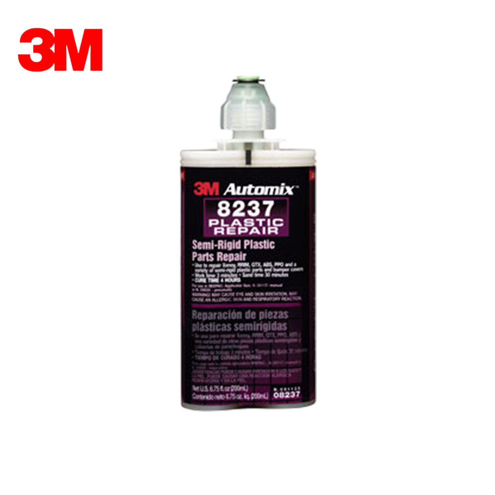 3M - 08237 - Semi-Rigid Parts Repair-3 - 200 ml Cartridge - Black