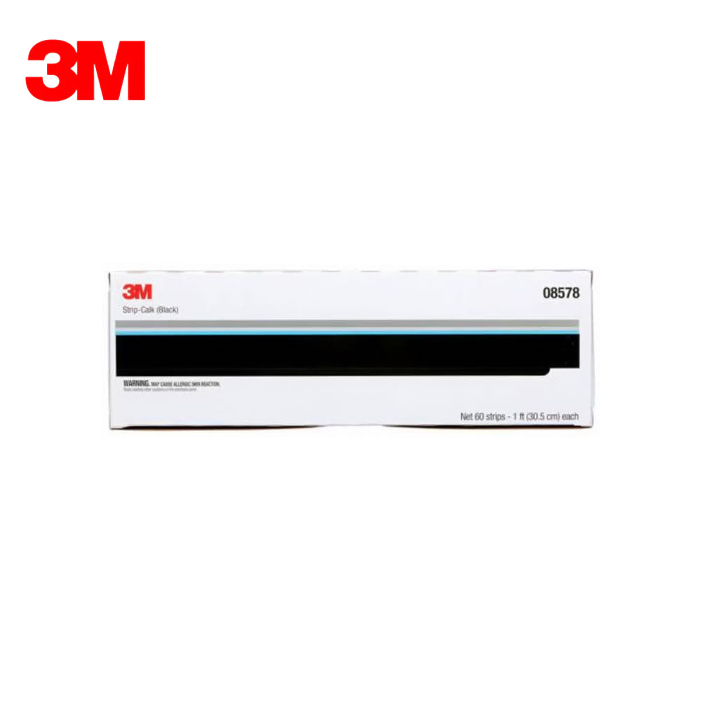 3M - 08578 - Strip-Caulk - 6 mm x 30.5 cm - Black - 60 Strips Per Box