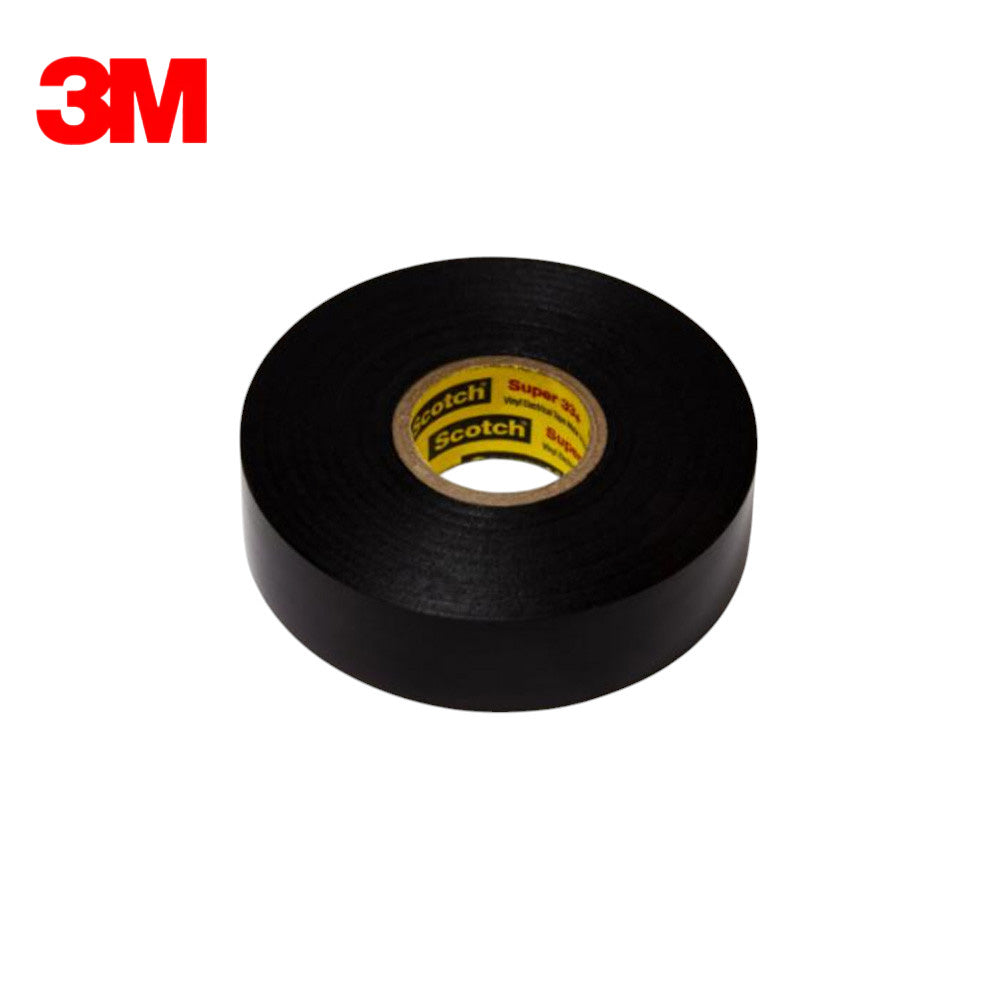 3M - 10075 - Scotch Super 33+ Vinyl Electrical Tape - 3/4 In x 44 Ft - Black