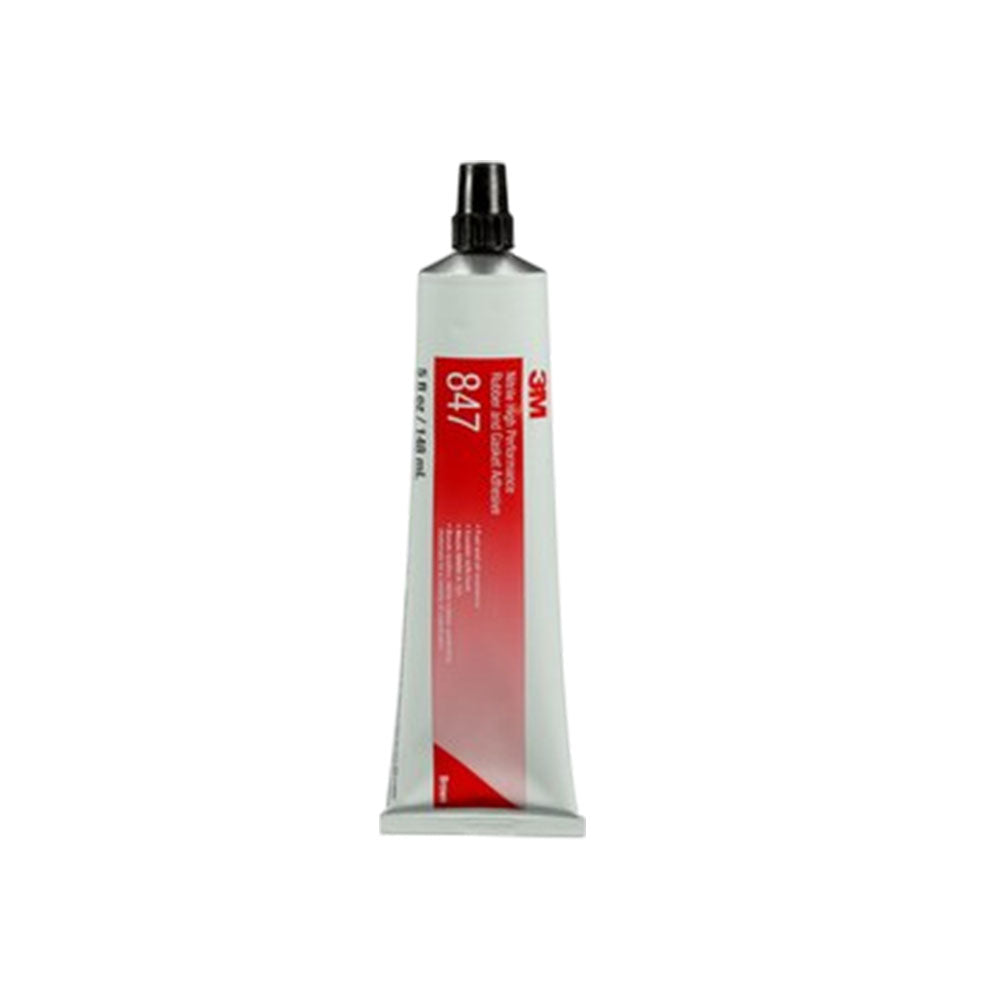 3M - 19718 - Nitrile High Performance Rubber and Gasket Adhesive 847 - 5 Oz Tube - Brown