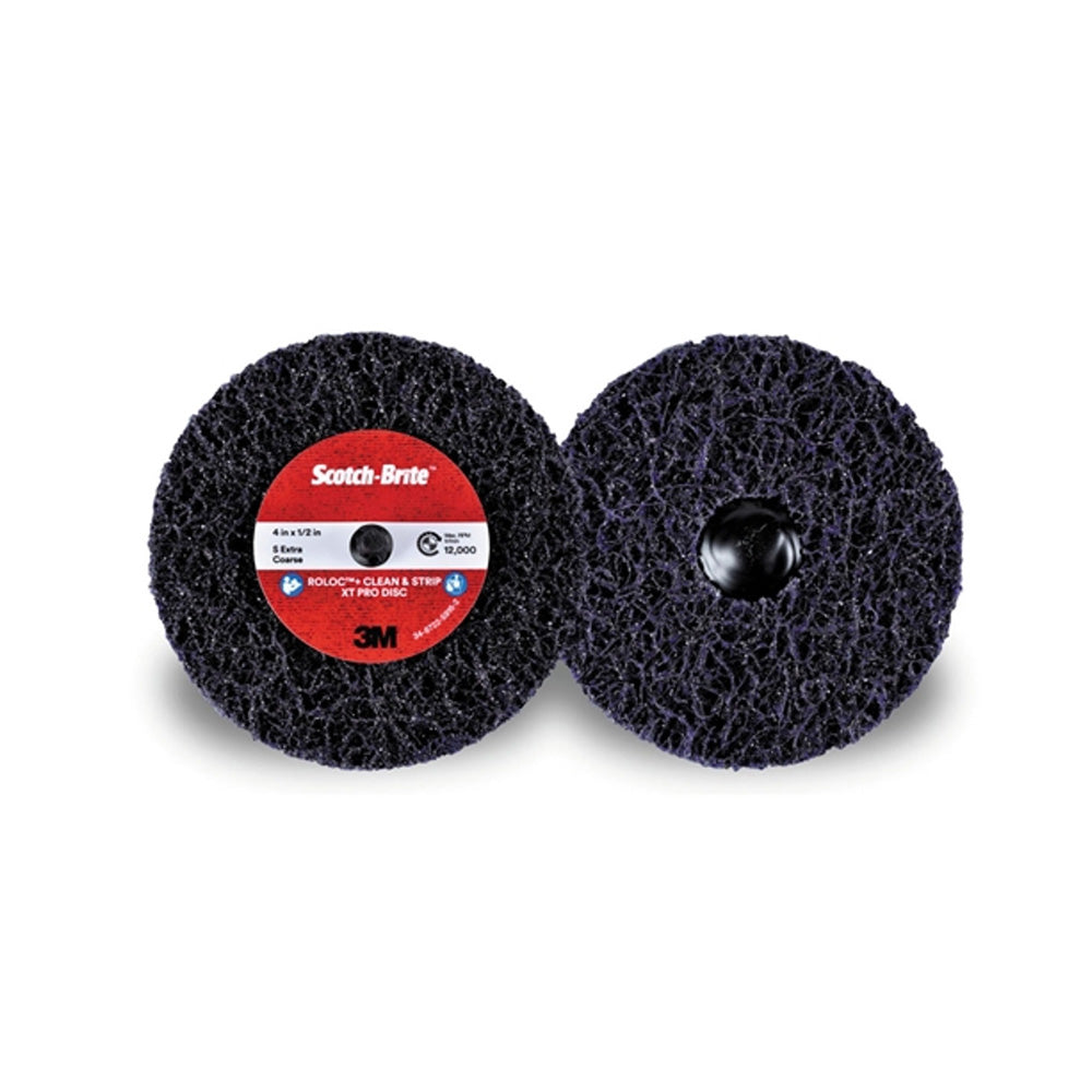 3M - 21552 - Scotch-Brite Roloc+ Clean and Strip XT Pro Disc - Purple