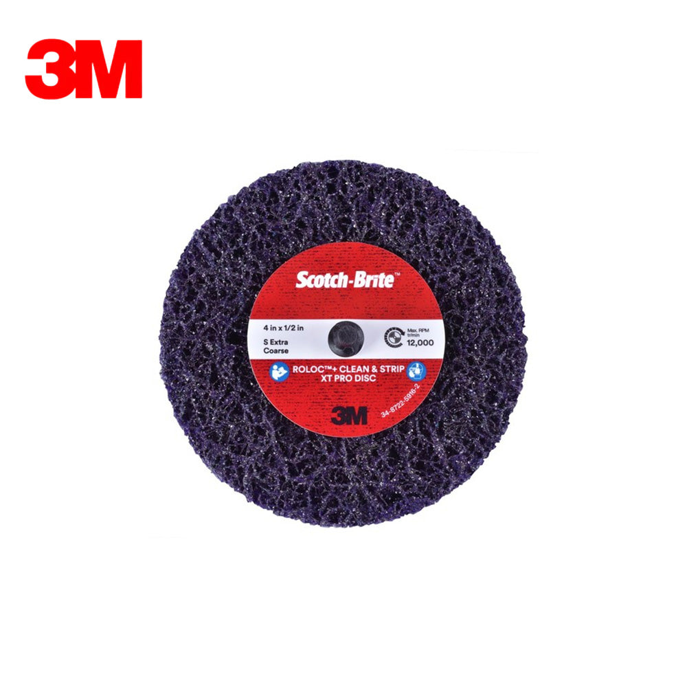 3M - 21552 - Scotch-Brite Roloc+ Clean and Strip XT Pro Disc - Purple