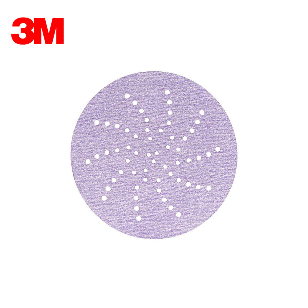 3M - 30272 - Hookit Purple Clean Sanding Abrasive Disc 334U - 3" - P500 - 50 Discs Per Box