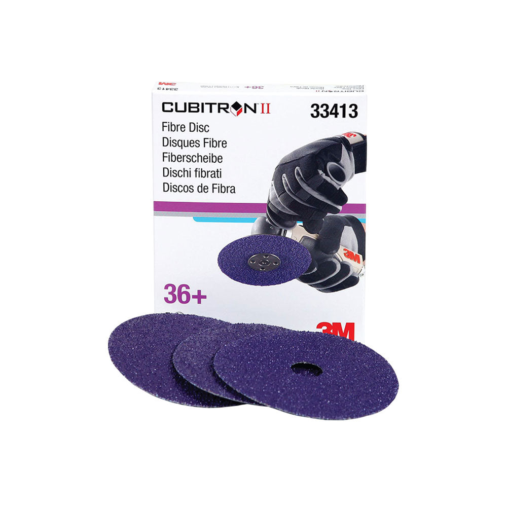 3M - Cubitron II Abrasive Fiber Disc - 5 Discs Per Box
