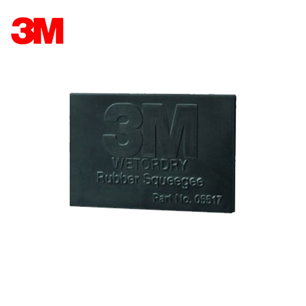 3M - 5518-EA - Wetordry Rubber Squeegee - 2" x 3"