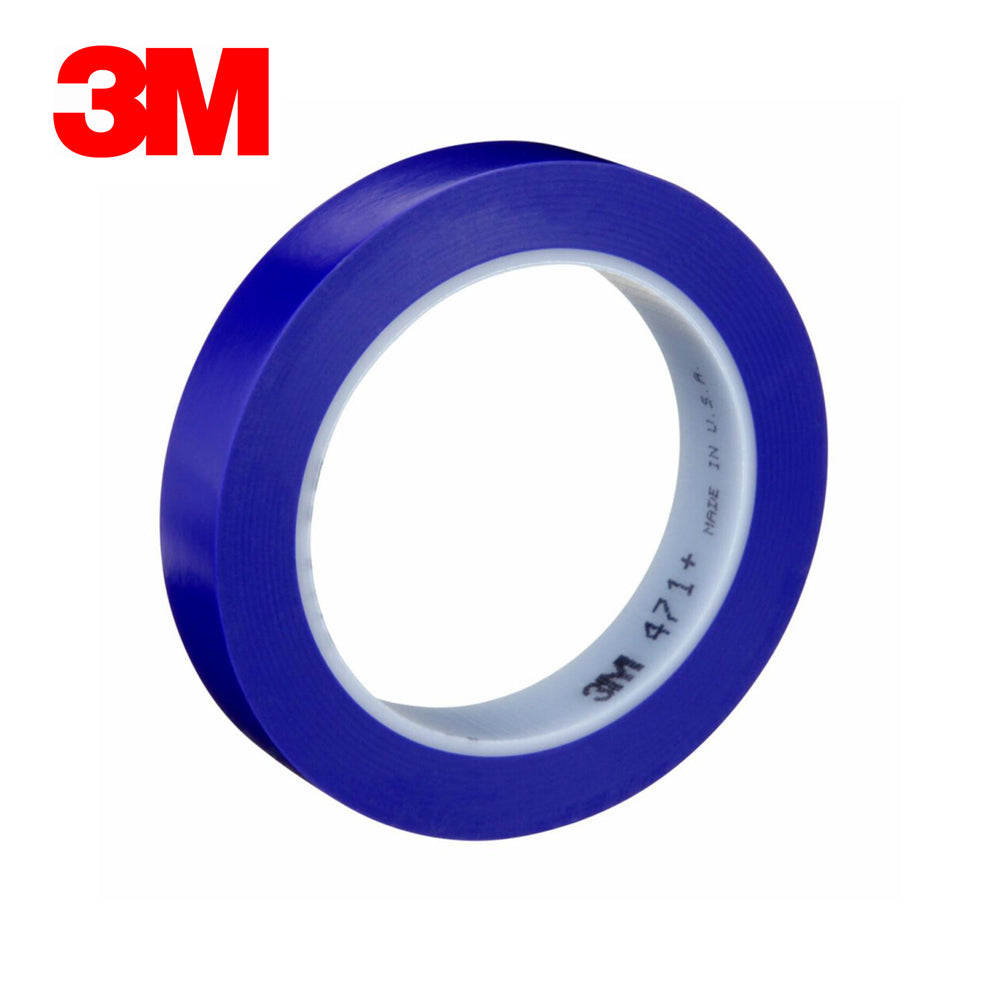 3M - 471+ Vinyl Plastic Tape - Blue