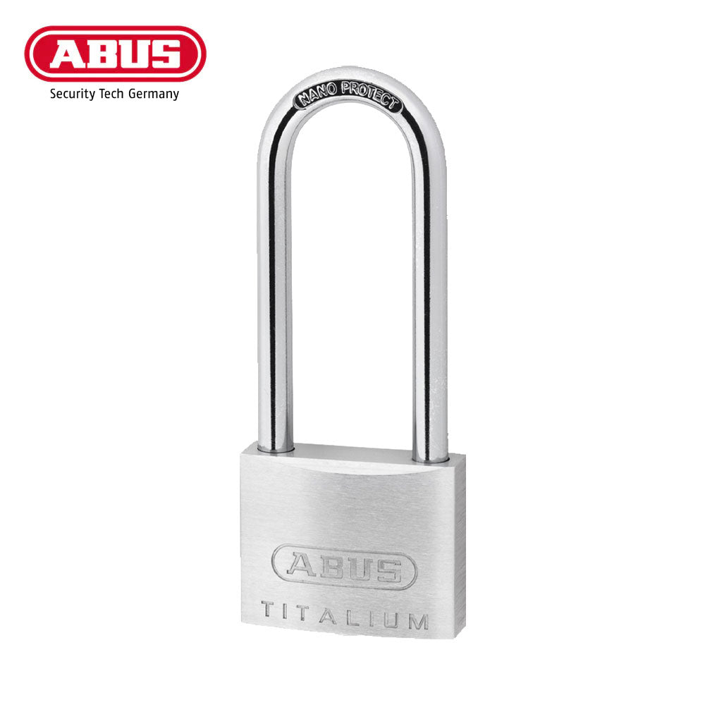 ABUS - 64TI/40HB63 - Extreme Corrosion Resistant Titalium Padlock with Optional Keying - 1-37/64 Inch Width