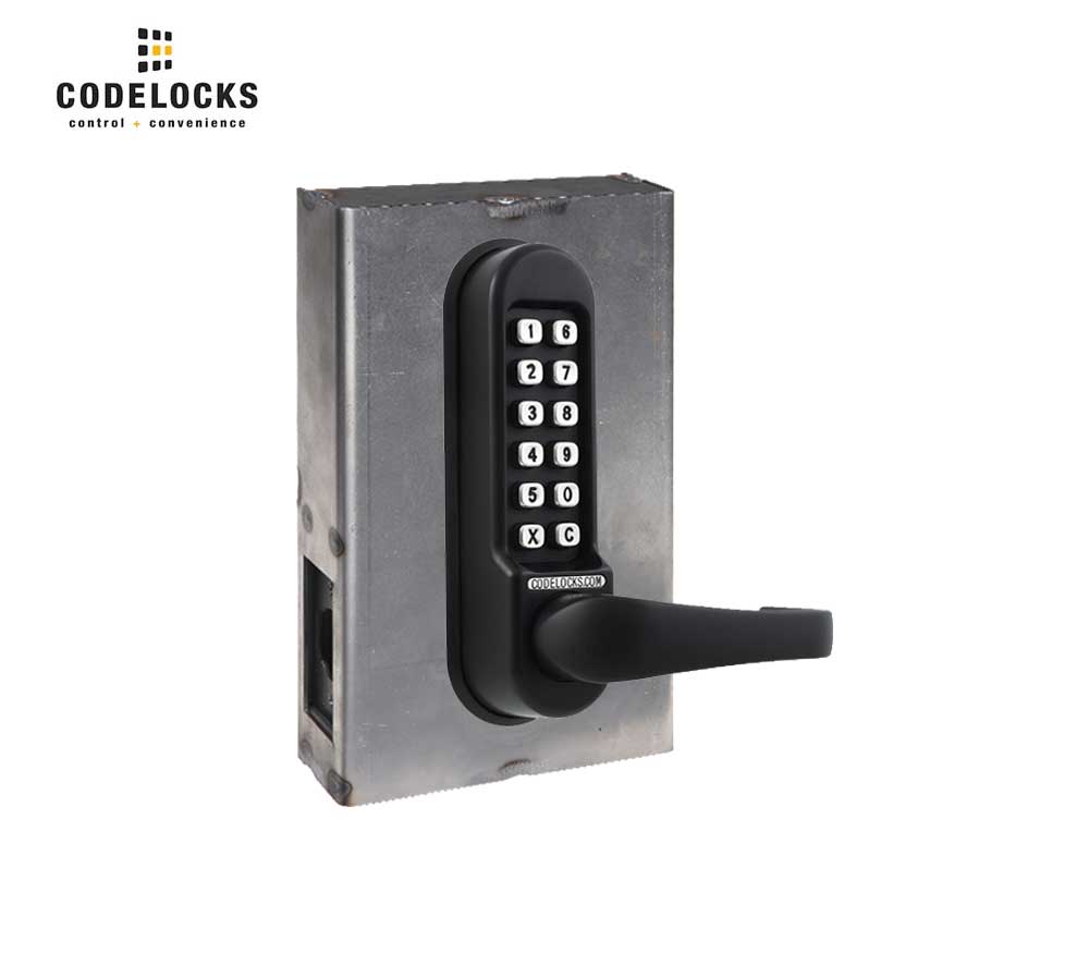 Codelocks CL510 Mechanical, Heavy Duty, Optional Finish, Tubular Latchbolt Gate Box Kit