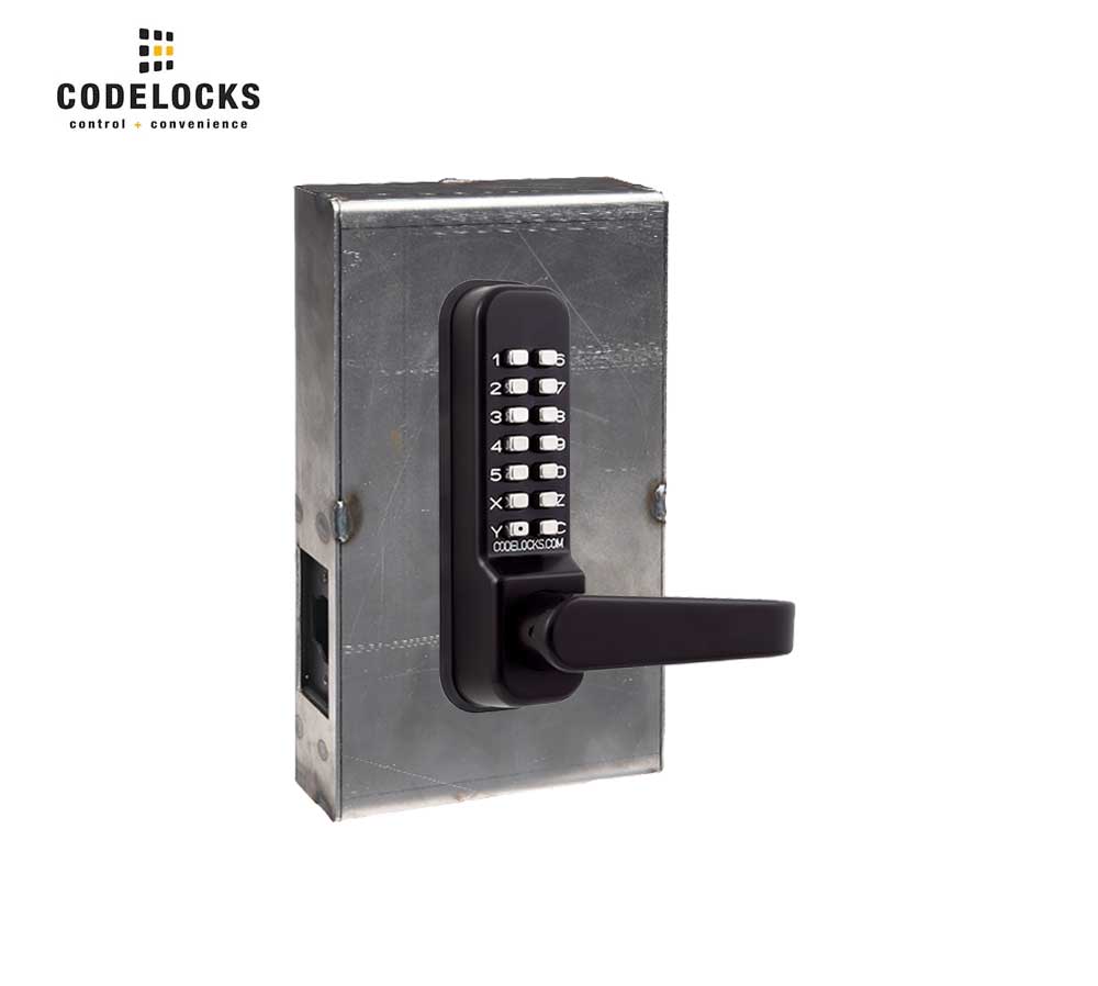 Codelocks CL415 Mechanical, Medium Duty, Optional Finish, Tubular Latchbolt Gate Box Kit