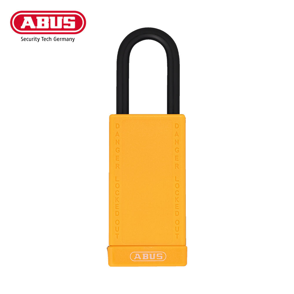 ABUS - 74LB/40 - Synthetic Coated Corrosion and Chemical Resistant Aluminum Padlock with Optional Keying and Optional Finish - 1-37/64 Inch Width