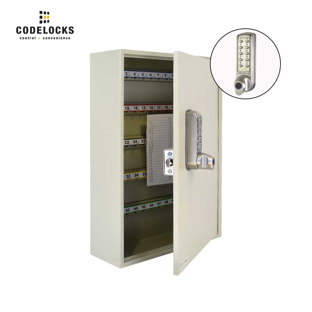 Codelocks Optional Hook Key Cabinet with CL2255 Series Electronic Locks