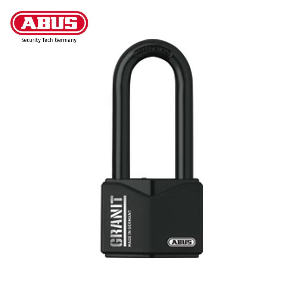 ABUS - 37RK/55HB75 - Rekeyable Corrosion Resistant Black Granit Coated Steel Padlock with Optional Keying - 2-29/64 Inch Width