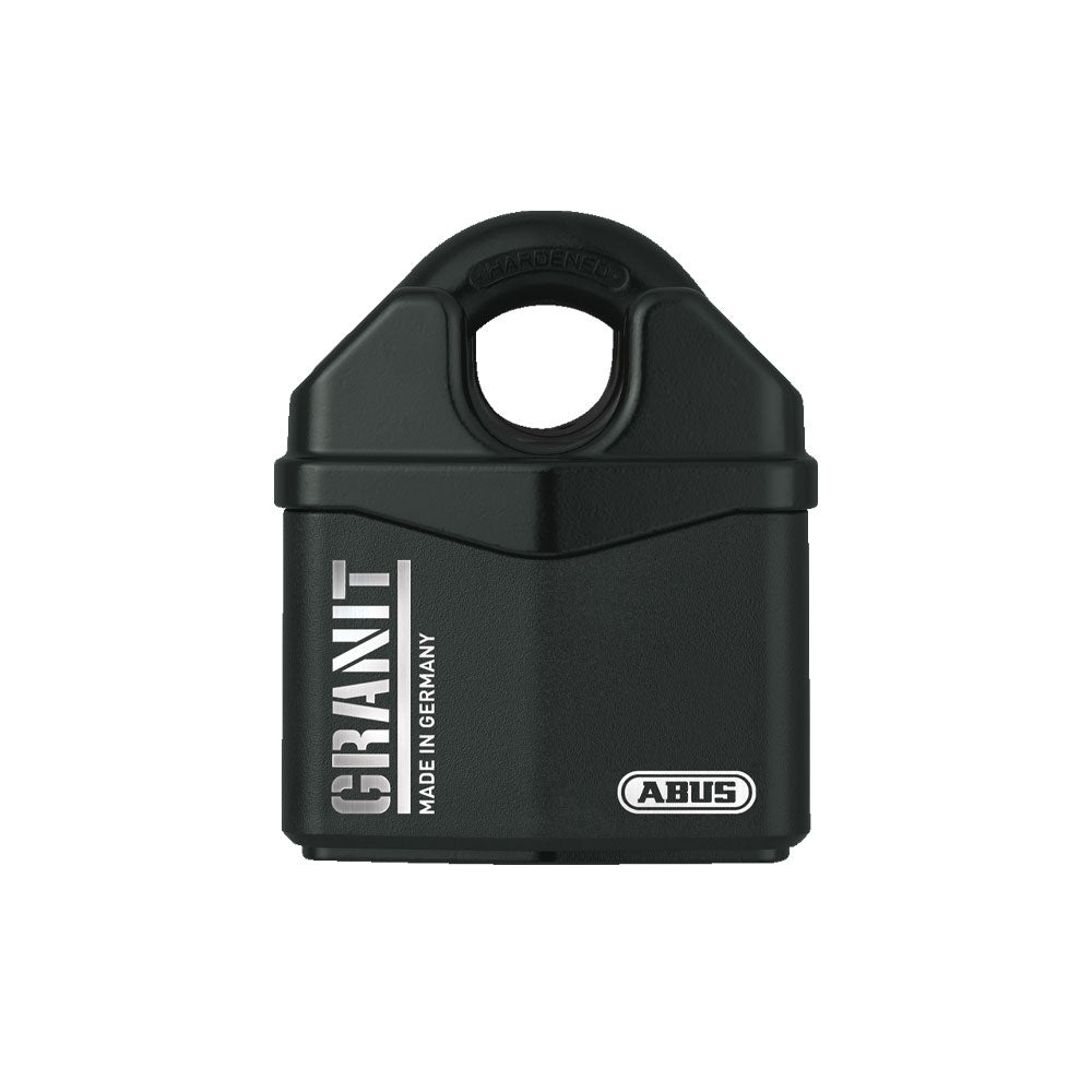 ABUS - 37RK/80 - Rekeyable Corrosion Resistant Black Granit Coated Steel Padlock with Optional Keying - 3-7/64 Inch Width
