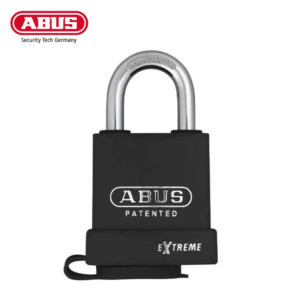 ABUS - 83WP/53-300 - EXTREME Black Coated Steel Padlock - Keyed Different