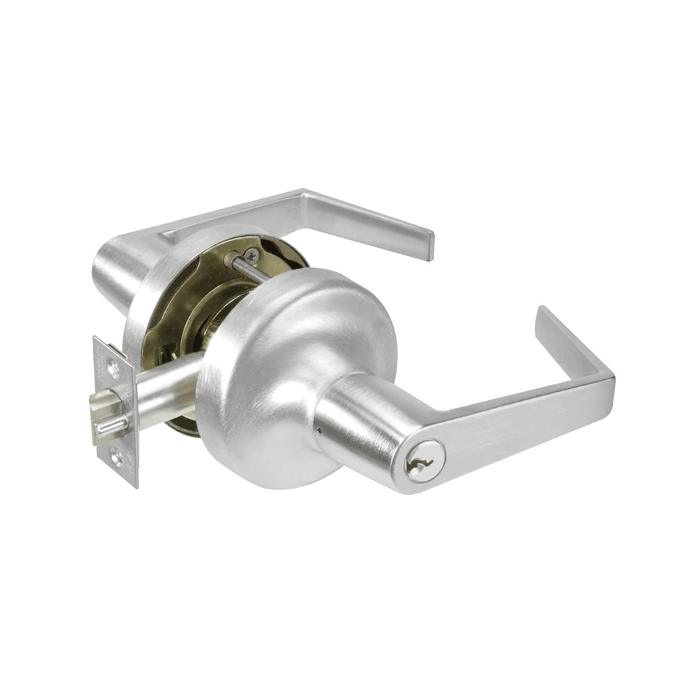 ACCENTRA - AU5305LN - Storeroom/Closet Cylindrical Lock with Augusta Lever and Non-Keyed - Grade 2