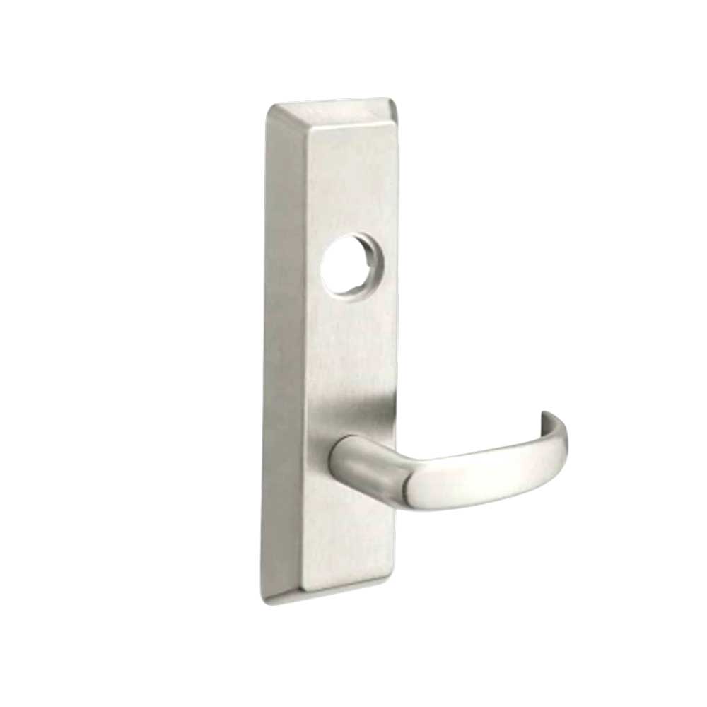 ACCENTRA - PB626F - Escutcheon Trim - Classroom (08)/Storeroom (09) - Less Cylinder - Pacific Beach Lever - LHR - 630 (Satin Stainless Steel)