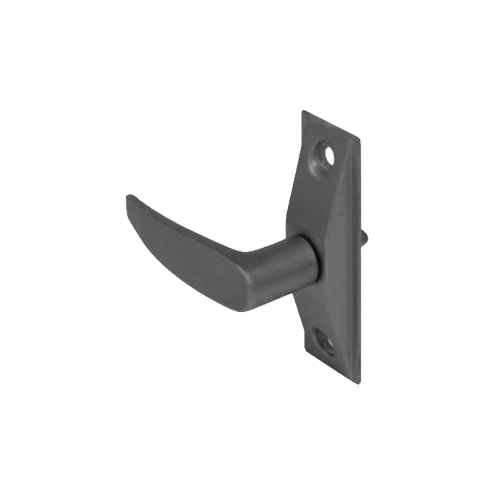 Adams Rite - 4560-501 - Deadlatch Handle for 4300 / 4500 / 4900 Series with 1-3/4 to 2 Thick Door and LH or LHR - 119 (Satin Black Ritecoat)