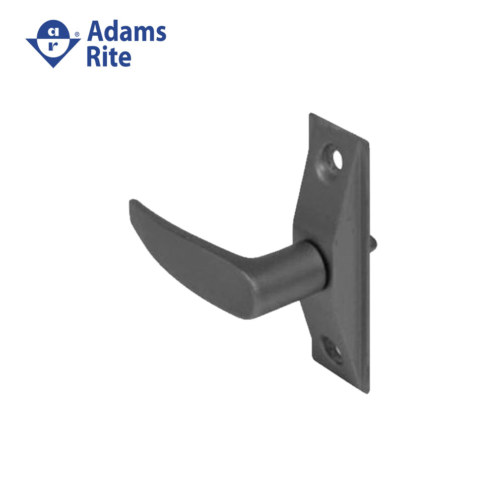Adams Rite - 4560-501 - Deadlatch Handle for 4300 / 4500 / 4900 Series with 1-3/4 to 2 Thick Door and LH or LHR - 119 (Satin Black Ritecoat)