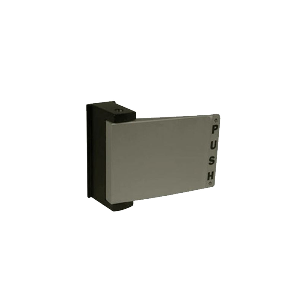 Adams Rite - 4590-04 - Flat Deadlatch Paddle for 1-3/4 Thick Doors with Push to Right and Interior Left-Hand Reverse or Exterior Right-Handed - 313 (Dark Bronze Anodized Aluminum)