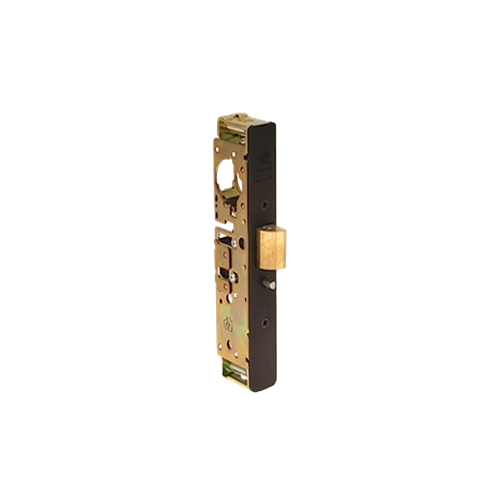 Adams Rite - 4900-36 - Heavy Duty Deadlatch Flat Faceplate with 1-1/8 Backset and 2-5/8 Flat Mortised Strike - 313 (Dark Bronze Anodized Aluminum)