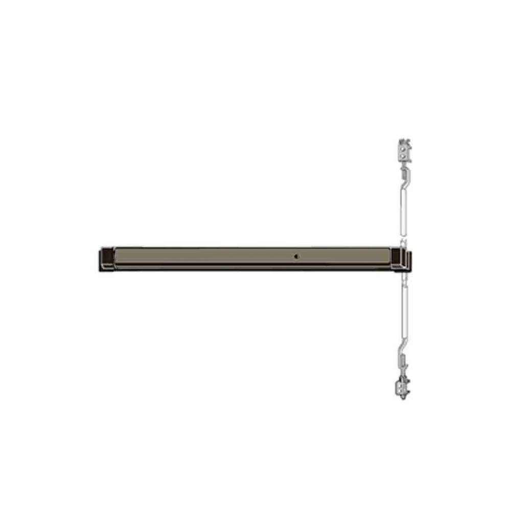 Adams Rite - 8622-36 - Narrow Stile Concealed Vertical Rod Exit Device - 36 - 313 (Dark Bronze Anodized Aluminum)