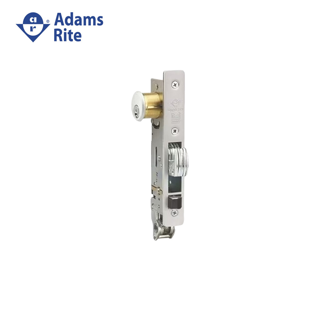 Adams Rite - MS1890-4015 - Series Deadlock/Deadlatch with Standard Jamb Lip Length and 1-1/2 Backset - 628 (Satin Aluminum Clear Anodized Finish)