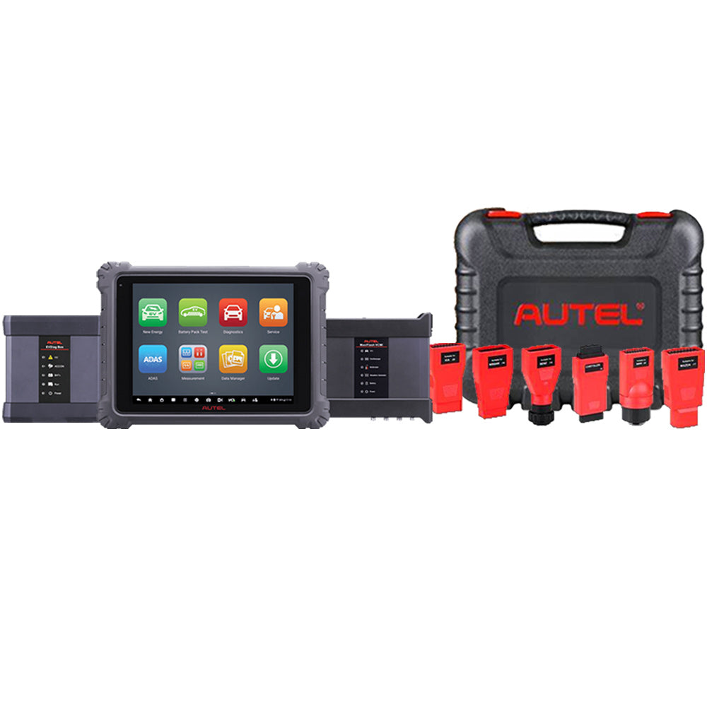 Autel MaxiSYS Ultra EV Intelligent Diagnostics Tablet with MaxiFlash VCMI and MaxiSystem Non-OBDII Adapter Kit