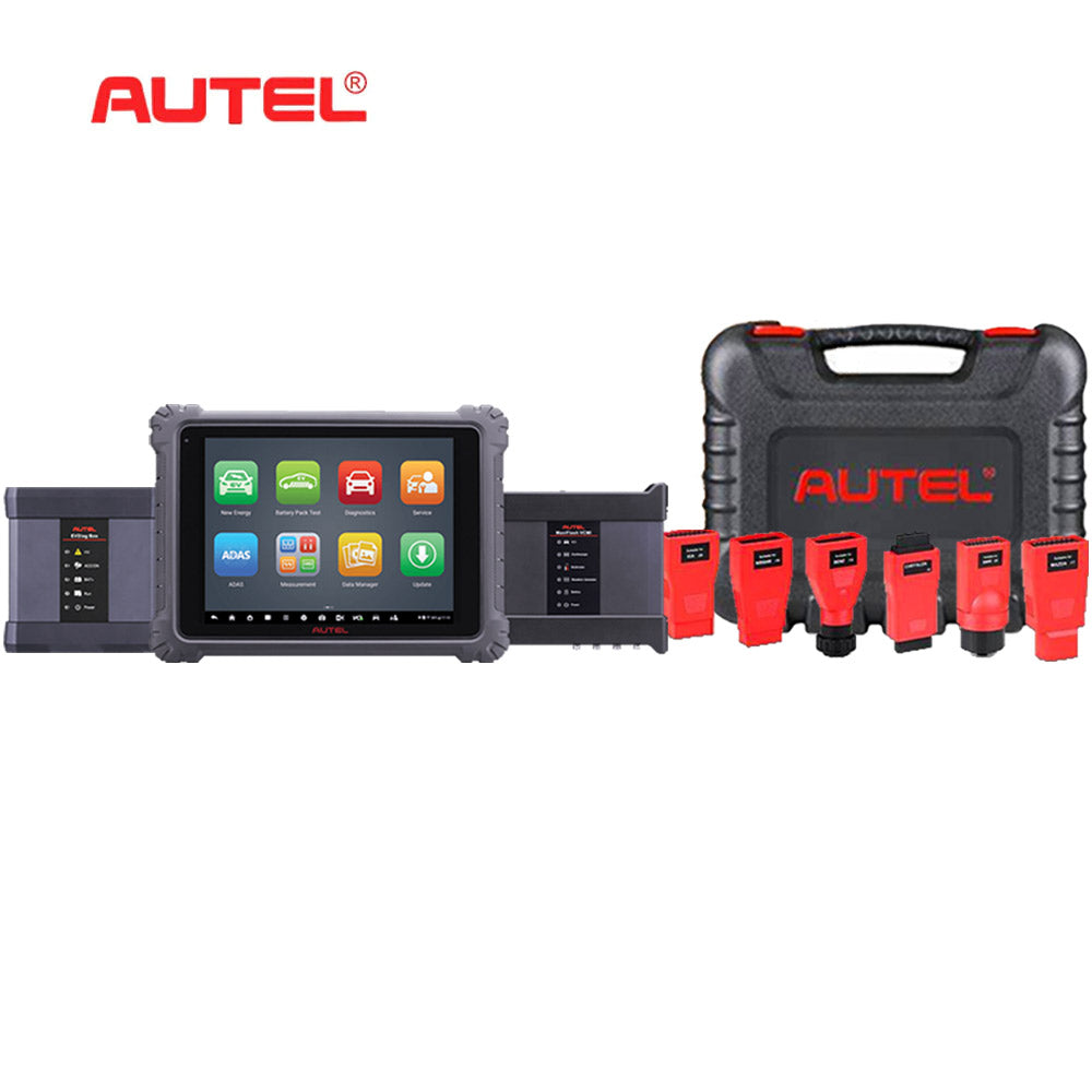 Autel MaxiSYS Ultra EV Intelligent Diagnostics Tablet with MaxiFlash VCMI and MaxiSystem Non-OBDII Adapter Kit