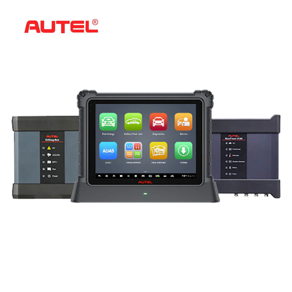 Autel MaxiSYS Ultra EV Intelligent Diagnostics Tablet with MaxiFlash VCMI and MaxiSystem Non-OBDII Adapter Kit