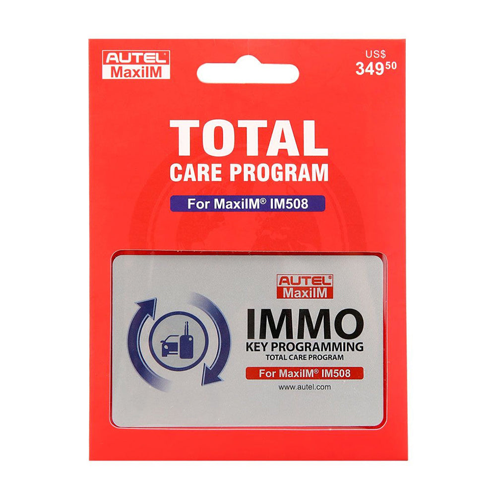 Autel MaxiIM IM508/ IM508S One Year of Online Updates and Warranty (eTCP)