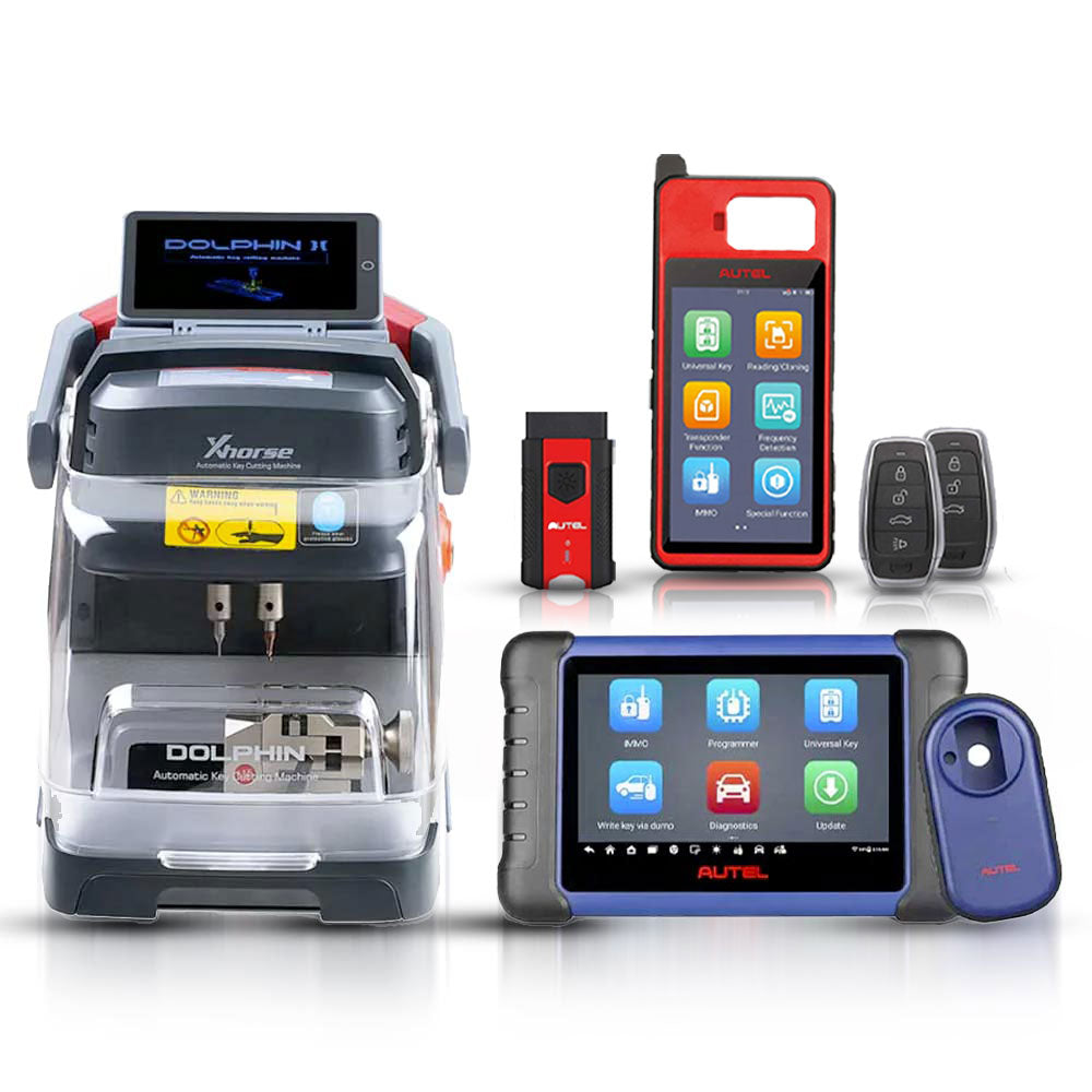 Xhorse XP-005L Dolphin II with IM508S Key Programming and Diagnostic Tool and KM100 Universal Key Generator Kit Bundle