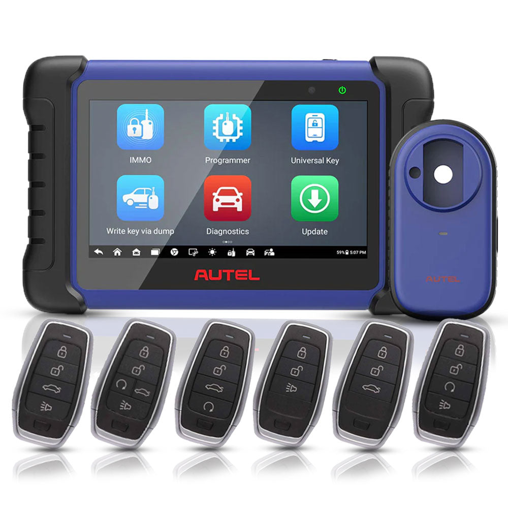 Autel MaxiIM IM508S Key Programming and Diagnostic Tools with 6 Free Autel Universal Smart Keys