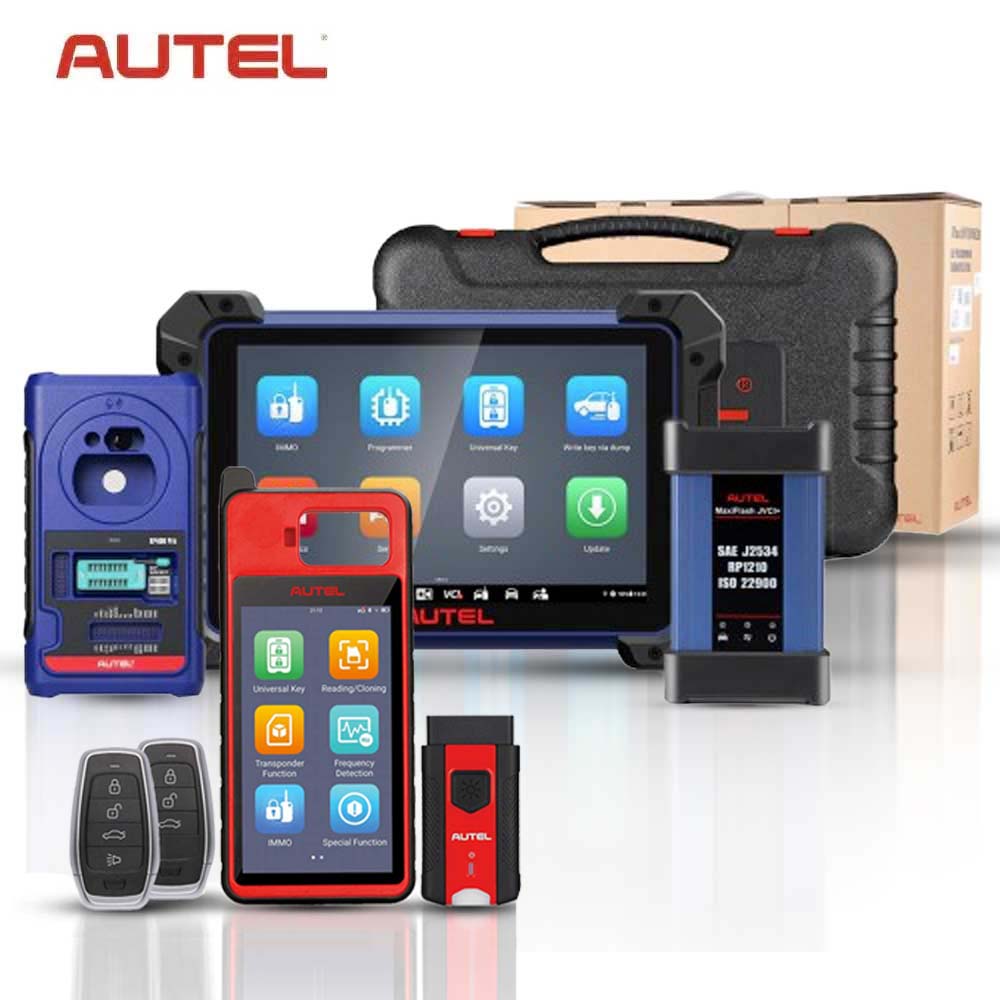 Autel IM608 Pro II Key Programming and Diagnostic Tool with KM100 Universal Key Generator Kit