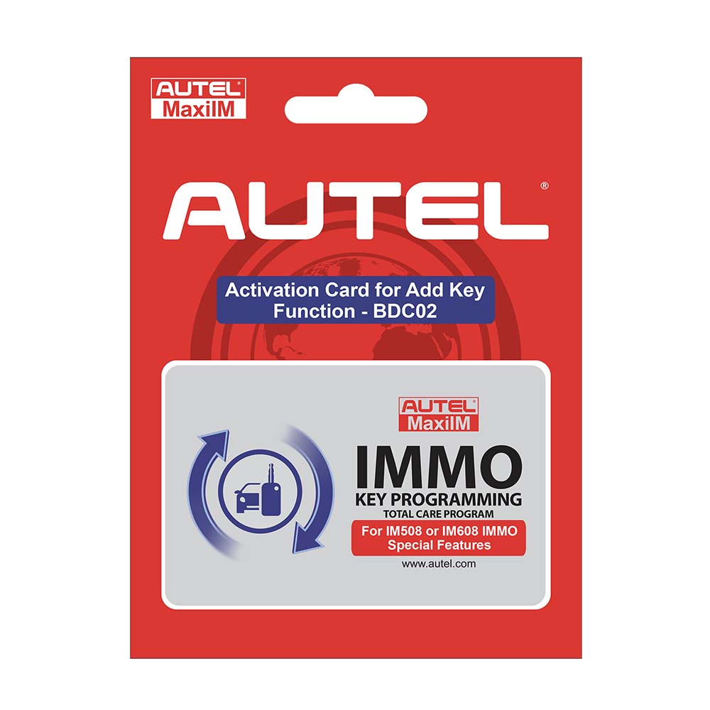 Autel Software Card with G-BOX3 and 3-Button BMW-style IKEY Bundle for BMW G-Chassis Vehicles