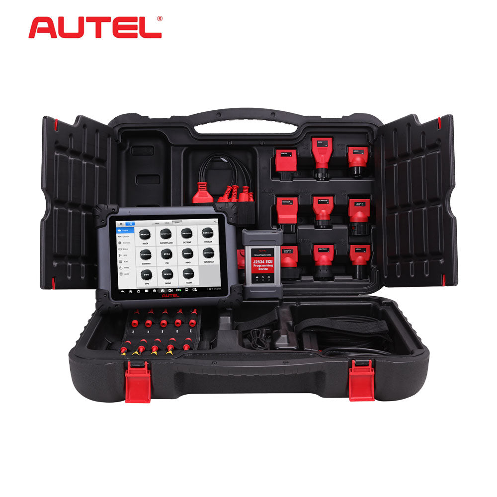 Autel MaxiSYS MS908CVII Commercial Vehicle Diagnostics and Service Tablet with MaxiVCI 200 Vehicle Communication Interface